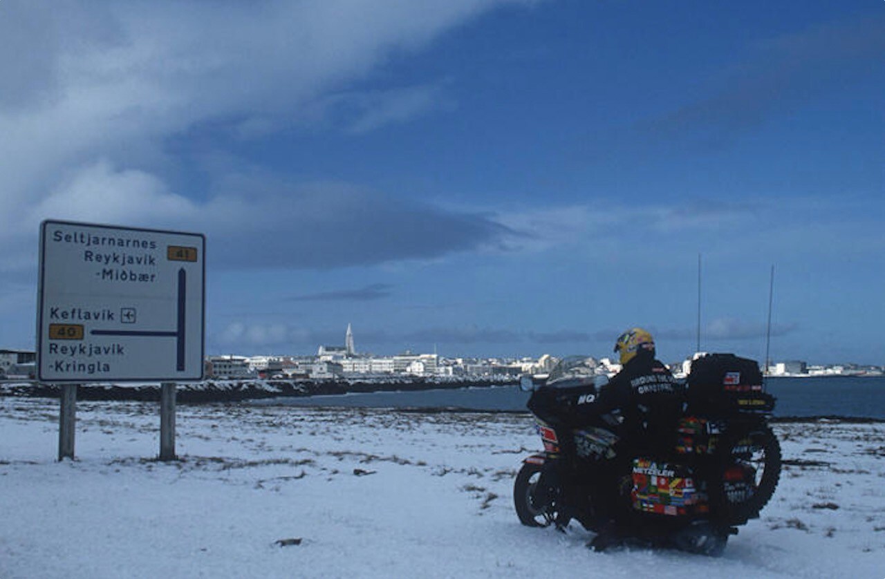 Il viaggio in moto più lungo di sempre